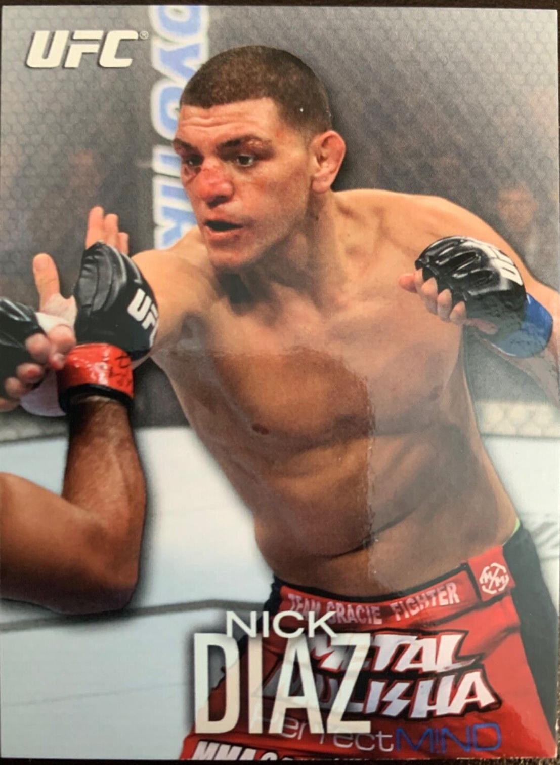 Nick Diaz #57 Ufc Cards 2012 Topps UFC Knockout