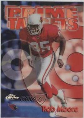 Rob Moore [Refractor] #12 Football Cards 1998 Topps Chrome Season's Best