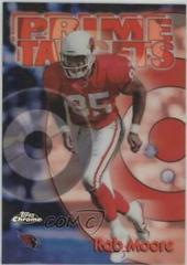 Rob Moore [Refractor] #12 Football Cards 1998 Topps Chrome Season's Best Prices