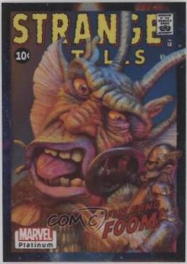 Fin Fang Foom [Cosmic] #VI35 Marvel 2023 Upper Deck Platinum Cover Variant