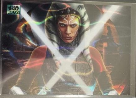 Ahsoka Returns [Aqua Refractor] #100 Star Wars 2024 Topps Chrome Galaxy