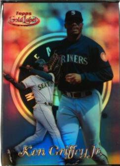 Ken Griffey Jr. [Class 2 Red Label] #100 Baseball Cards 1999 Topps Gold Label