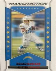 Austin Ekeler [Longevity] #MM-9 Football Cards 2022 Panini Rookies & Stars Man In Motion Prices