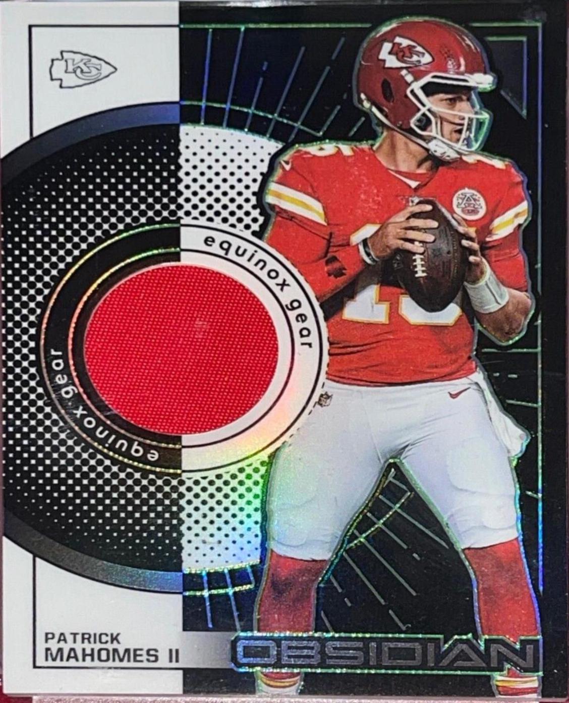 Patrick Mahomes II [Red] #EG-PMA Prices | 2022 Panini Obsidian Equinox ...
