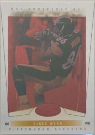 Hines Ward [Red Hot] #29 Football Cards 2004 Fleer Hot Prospects