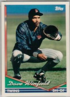 Dave Winfield #430 Baseball Cards 1994 Topps Bilingual