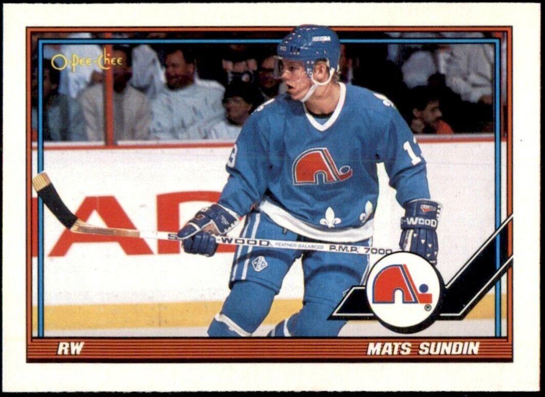 Mats Sundin 219 Prices 1991 OPeeChee Hockey Cards