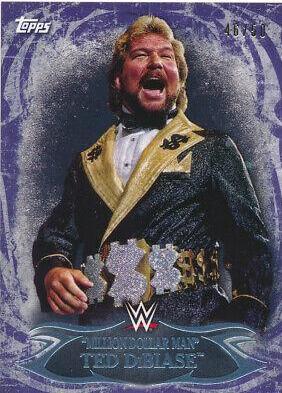 Million Dollar Man Ted DiBiase [Purple] #55 Wrestling Cards 2015 Topps WWE Undisputed