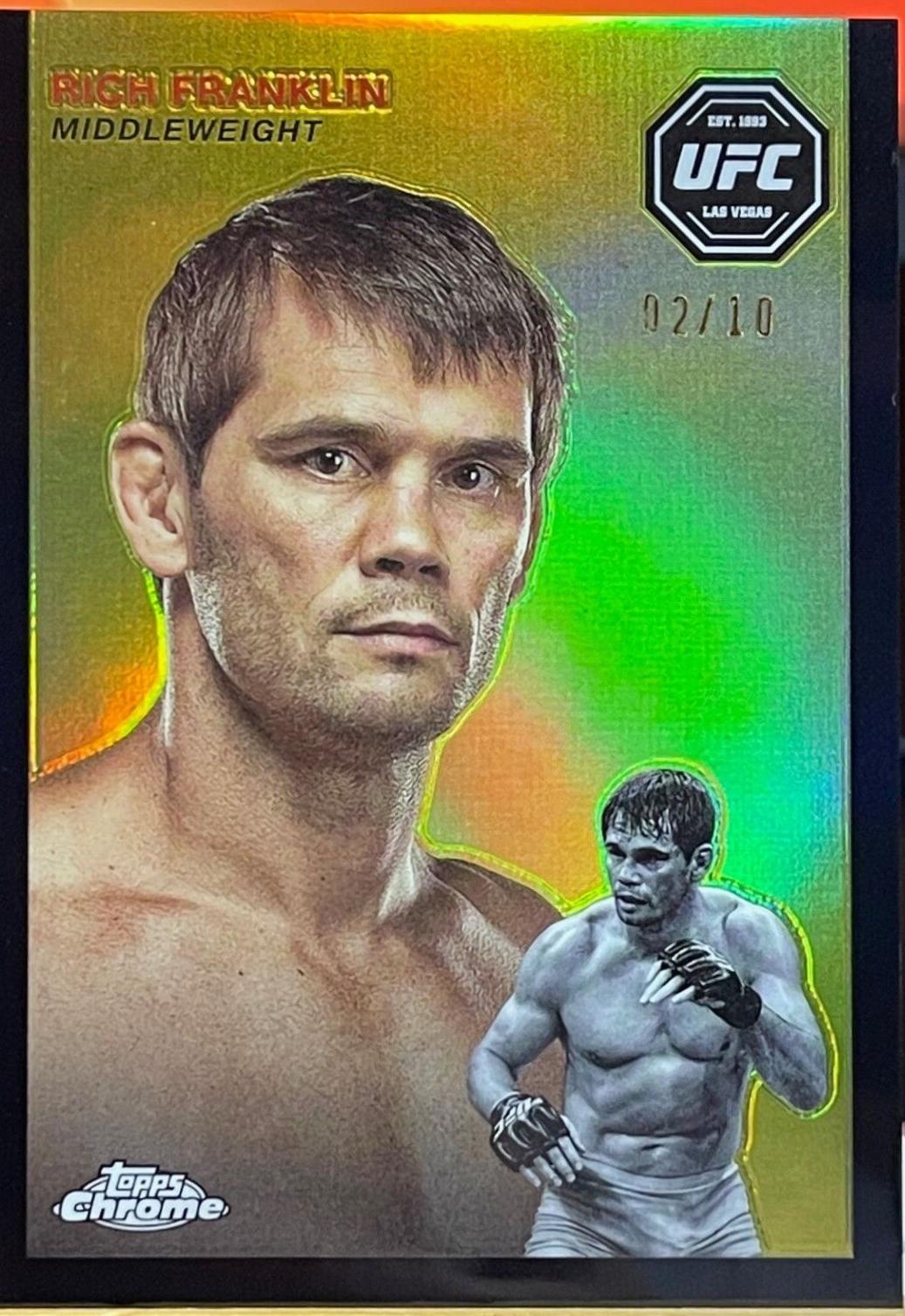 UFC Topps Rich high quality Franklin OUT OF PRINT