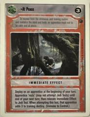 At Peace [Revised] Star Wars CCG Dagobah Prices