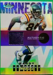 Randy Moss [Jersey Refractor] #104 Football Cards 2004 Topps Finest Prices