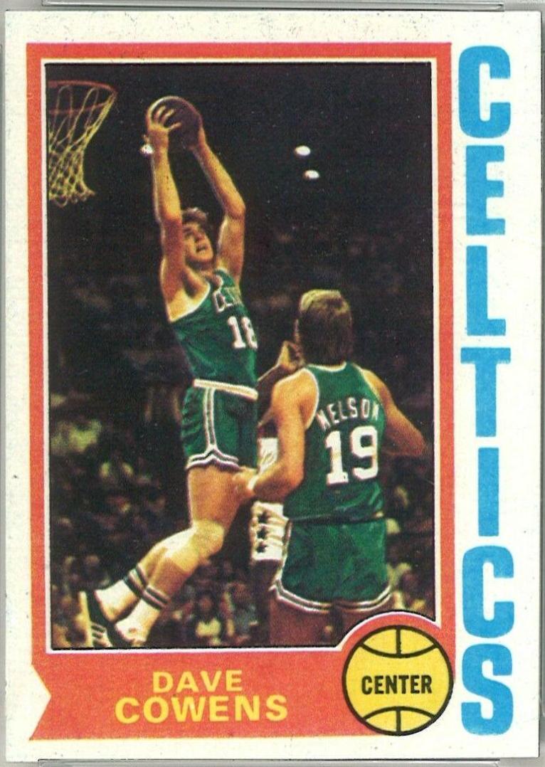 Dave Cowens Basketball Cards 1974 Topps