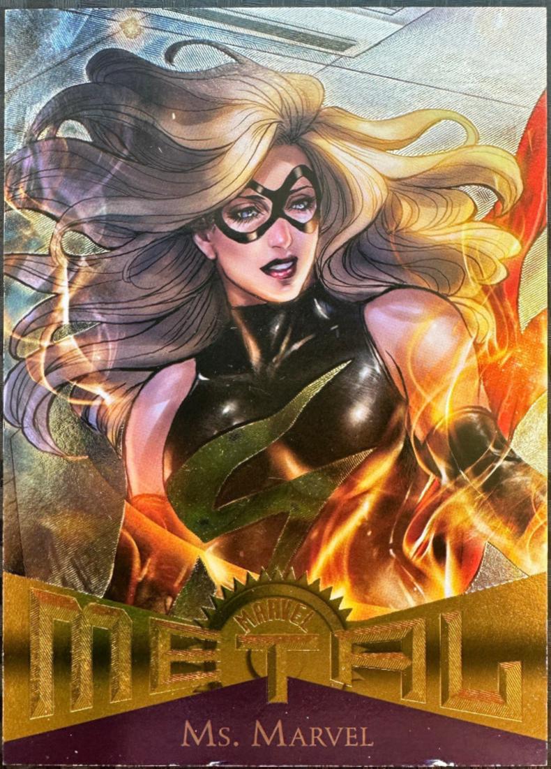 Ms. Marvel #14 Marvel 2013 Fleer Retro Metal