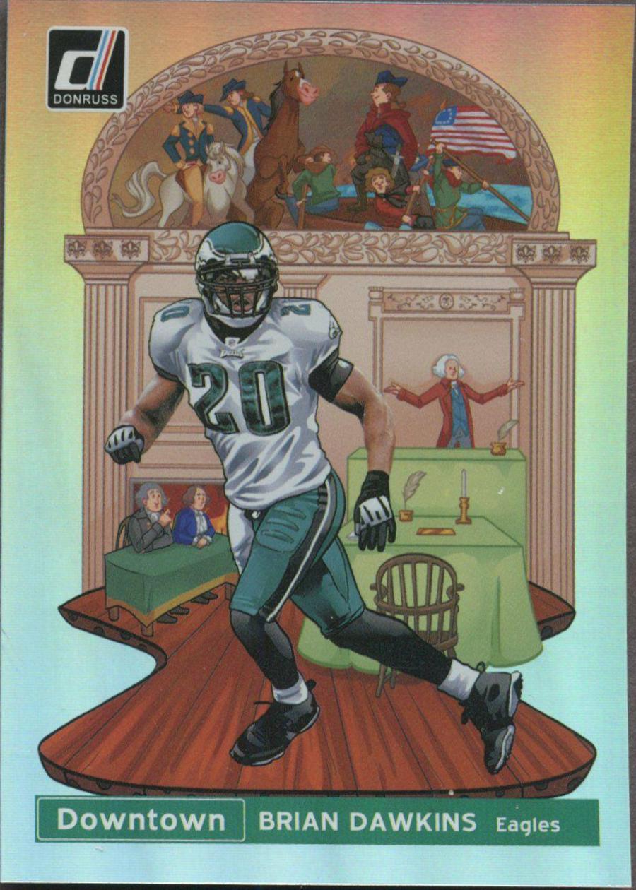 2021 Panini Donruss Brian online Dawkins Downtown