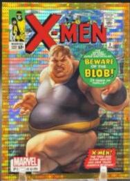 Blob [Amber Crystals] #VI13 Marvel 2023 Upper Deck Platinum Cover Variant