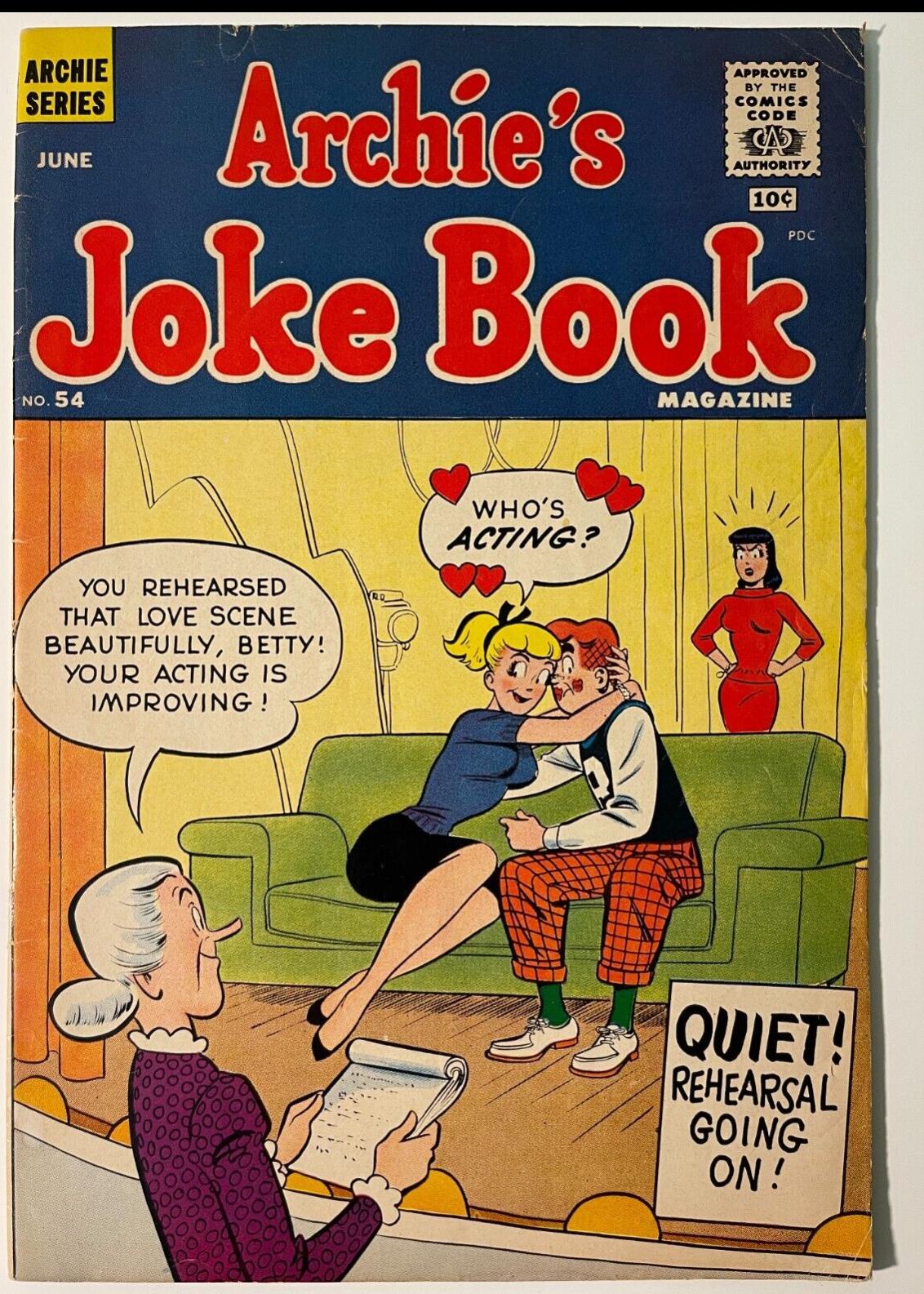 Archie's Joke Book Magazine #54 (1961) Comic Books Archie's Joke Book Magazine