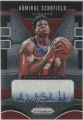 Admiral Schofield #ASF Basketball Cards 2019 Panini Prizm Rookie Signatures Prices