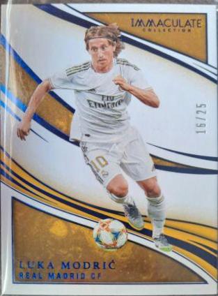 Luka Modric [Bronze] #48 Soccer Cards 2020 Panini Immaculate Collection