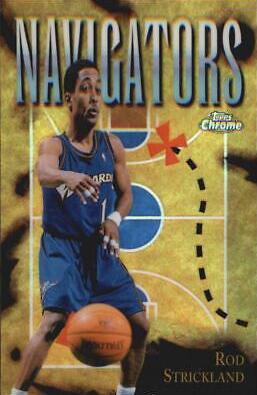 Rod Strickland #sb1 Basketball Cards 1998 Topps Chrome Season's Best