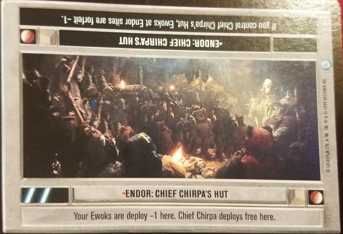 Endor: Chief Chirpa's Hut [Limited] Star Wars CCG Endor