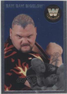 Bam Bam Bigelow #77 Wrestling Cards 2007 Topps Heritage II Chrome WWE