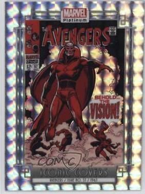 Avengers #IC03 Marvel 2023 Upper Deck Platinum Iconic Covers