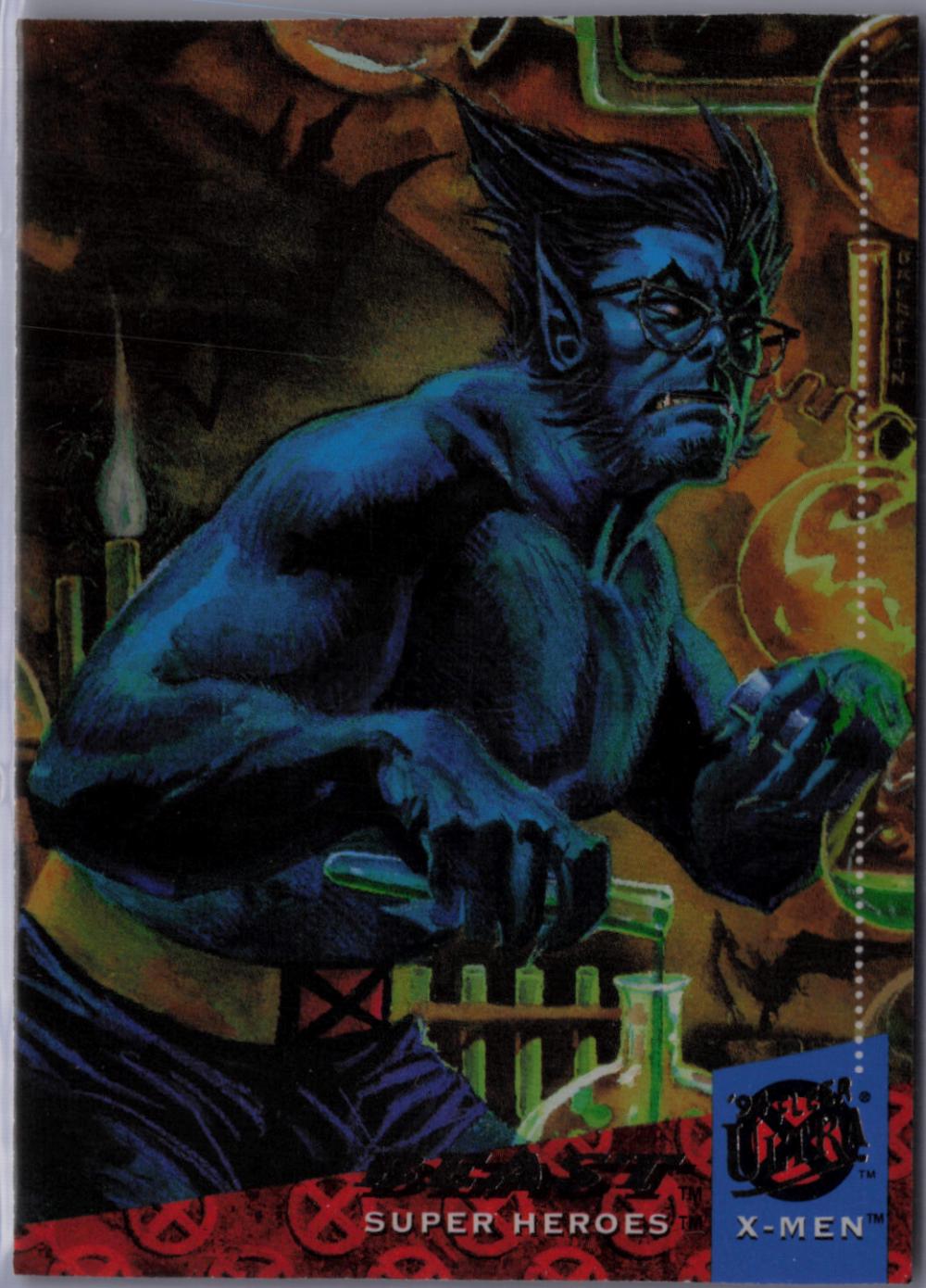 Beast [Game Gear Promo] Marvel 1994 Ultra X-Men