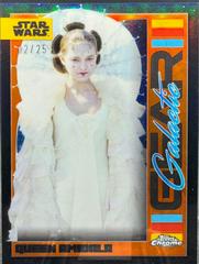 Queen Amidala [Rebel Orange Refractor] #GG-11 Star Wars 2024 Topps Chrome Galactic Gear Prices