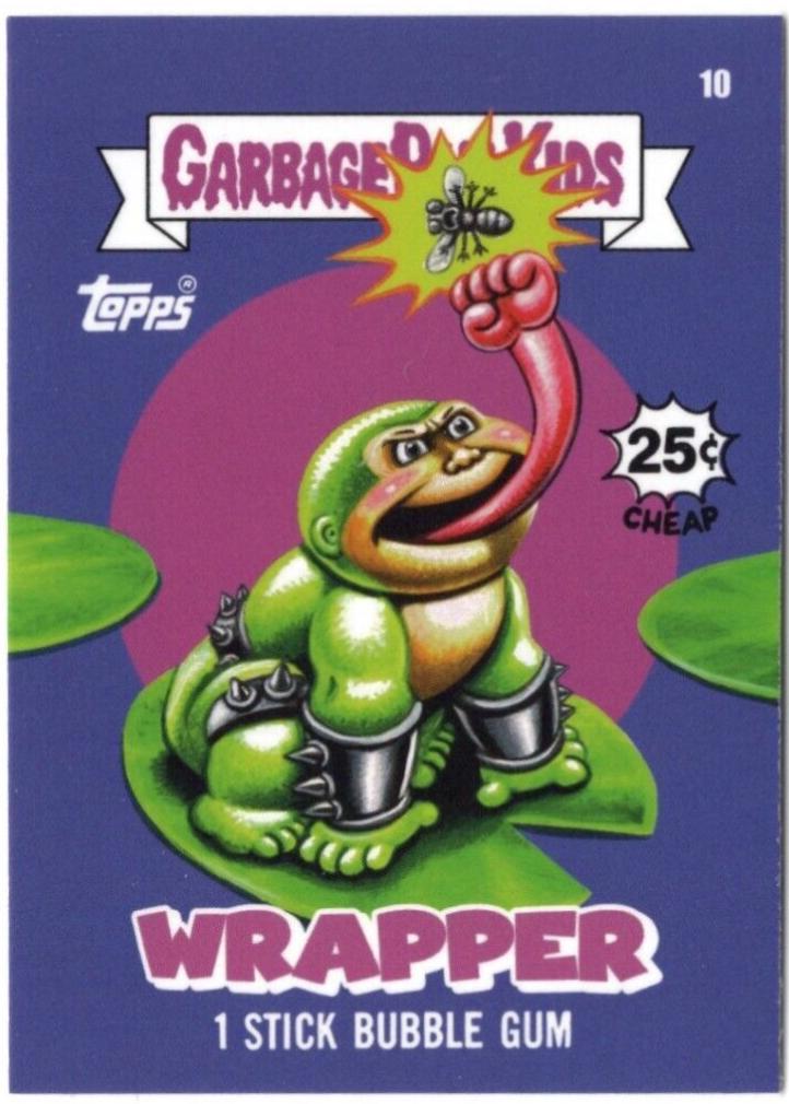 Wrapper #10 Garbage Pail Kids 2024 Game Over