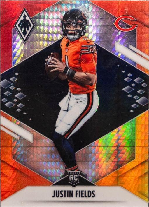 Justin Fields Rookie shops Phoenix Fire Burst PSA10 GMA10 Chicago Bears