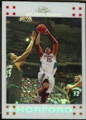 Al Horford [White Refractor] #160 Basketball Cards 2007 Topps Chrome Prices