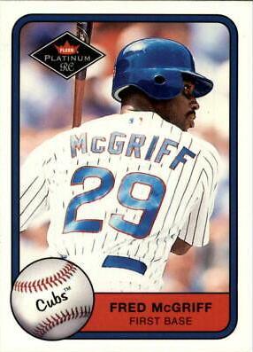 Fred McGriff #370 Baseball Cards 2001 Fleer Platinum