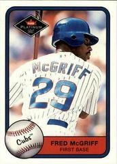 Fred McGriff #370 Baseball Cards 2001 Fleer Platinum Prices