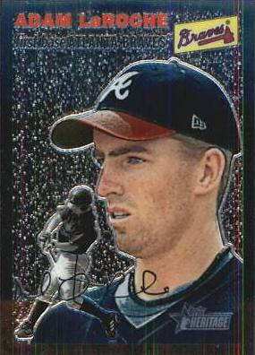 Adam LaRoche #THC39 Baseball Cards 2003 Topps Heritage Chrome