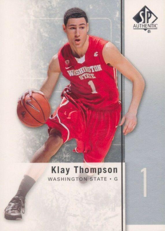 TWO Klay Thompson 2011 SP Authentic PSA cheapest 9 Rookies