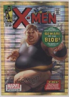 Blob [Seismic Gold] #VI13 Marvel 2023 Upper Deck Platinum Cover Variant