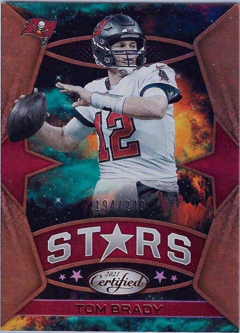 Tom Brady [Bronze] #CS-24 Football Cards 2021 Panini Certified Stars