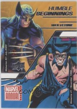 Wolverine #HB-3 Marvel 2020 Upper Deck Annual Humble Beginnings