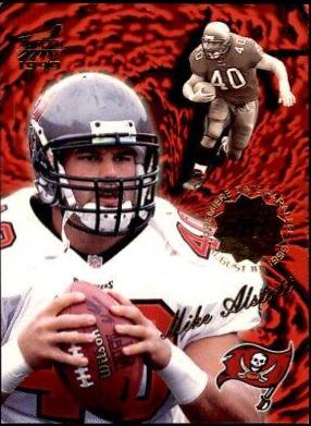 Mike Alstott [Premiere Date] #137 Football Cards 1999 Pacific Aurora