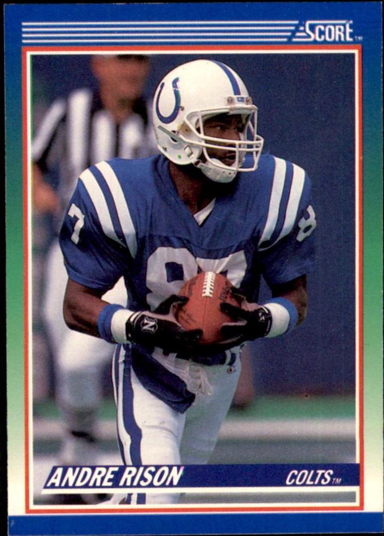 Andre Rison 87 Prices 1990 Panini Score Football Cards