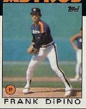 Frank DiPino #26 Baseball Cards 1986 Topps Tiffany