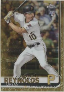 Bryan Reynolds [Gold Refractor] #29 Baseball Cards 2019 Topps Chrome Update