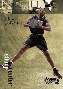 Olden Polynice #50 Basketball Cards 1998 Skybox Thunder