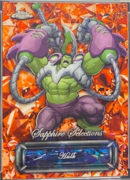 Hulk [Orange] #SS-3 Marvel 2024 Topps Chrome Sapphire Selections