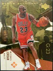 Michael Jordan [Gold] Basketball Cards 2003 Upper Deck Black Diamond Prices