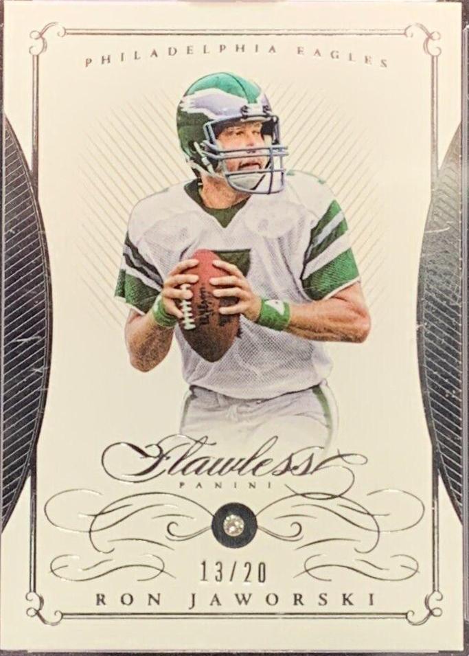 Ron Jaworski #102 Football Cards 2015 Panini Flawless