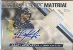 Randy Arozarena #MLMA-RA Baseball Cards 2024 Topps Major League Material Autograph Prices