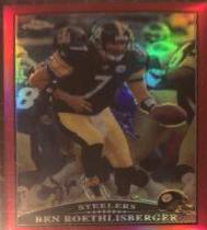 Ben Roethlisberger [Red Refractor] #TC88 Football Cards 2009 Topps Chrome