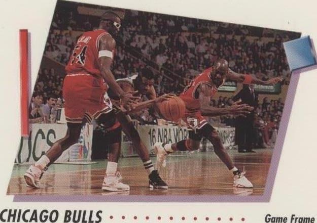 1991 SkyBox #408 Michael Jordan cheapest Game Frame