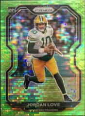 Prizm hotsell Green Color Match Jordan Love Rookie